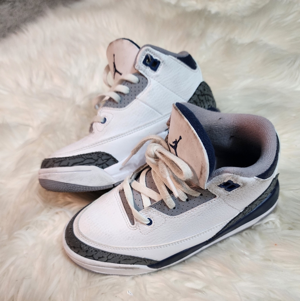 Jordan 3 Retro Midnight Navy PS size 13.5C